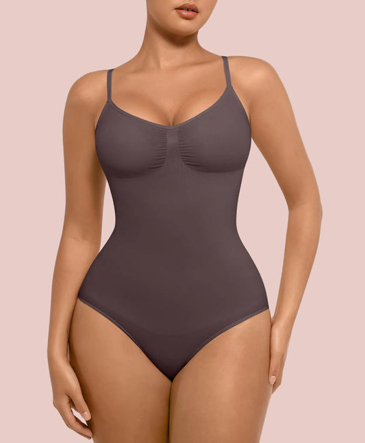 Cozzy Shapewear  Tummy Control  Bodysuits; Seamless Shapewear Brief for Women Chocolate M-L