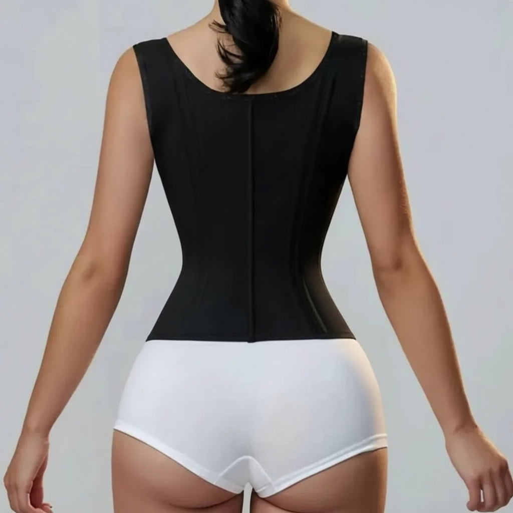 Cozzy Shapewear Top with Zipper