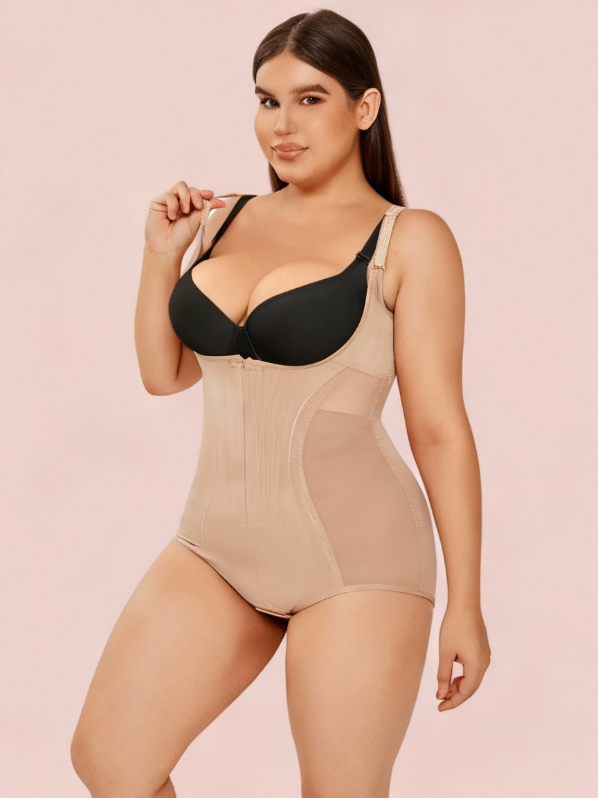 Cozzy Shapewear Bodysuit Tummy Control Slim Body Shaper