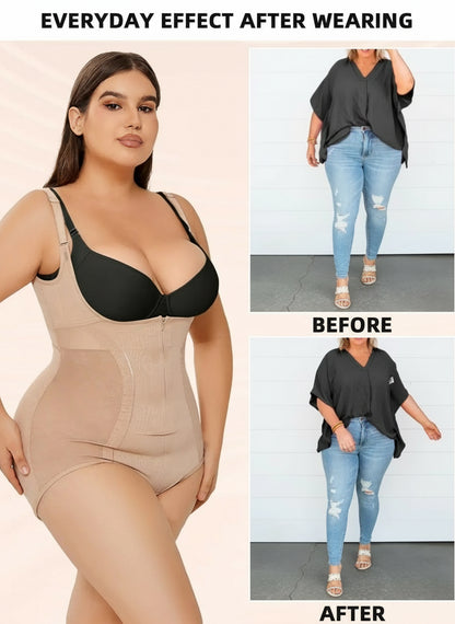 Cozzy Shapewear Bodysuit Tummy Control Slim Body Shaper