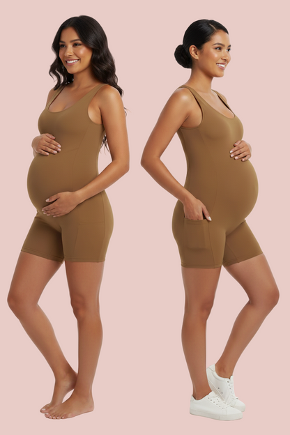 Cozzy Shapewear Womens Maternity Bodysuit PregnancyJumpsuit