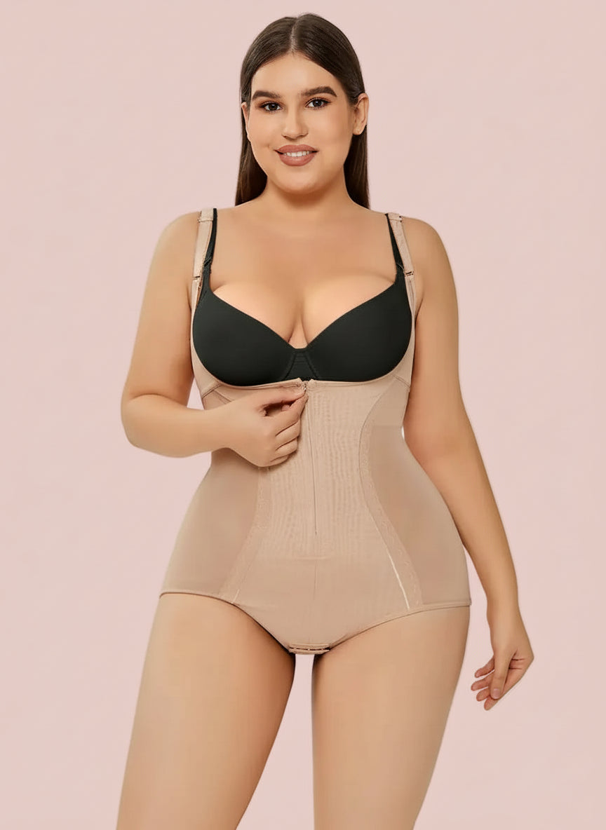 Cozzy Shapewear Bodysuit Tummy Control Slim Body Shaper