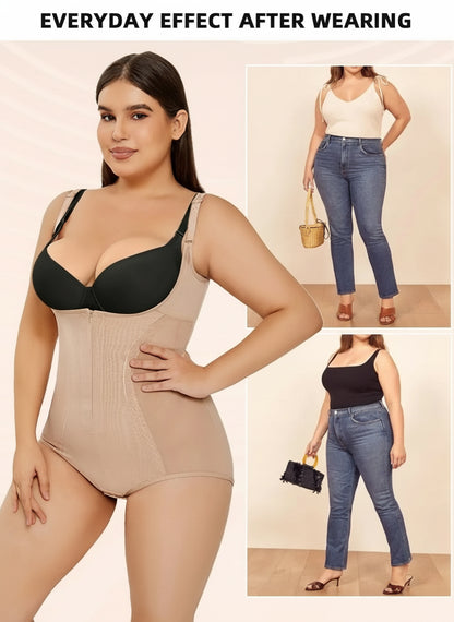 Cozzy Shapewear Bodysuit Tummy Control Slim Body Shaper